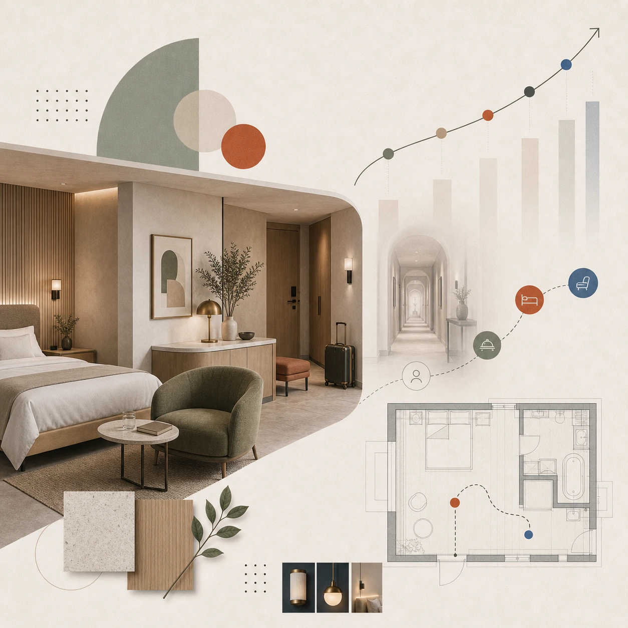 Hotellinredning och prispositionering: hur design påverkar upplevt värde
