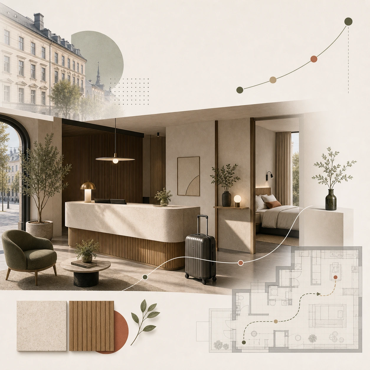 Hotellinredning i Stockholm: gästupplevelse, drift och premiumpositionering