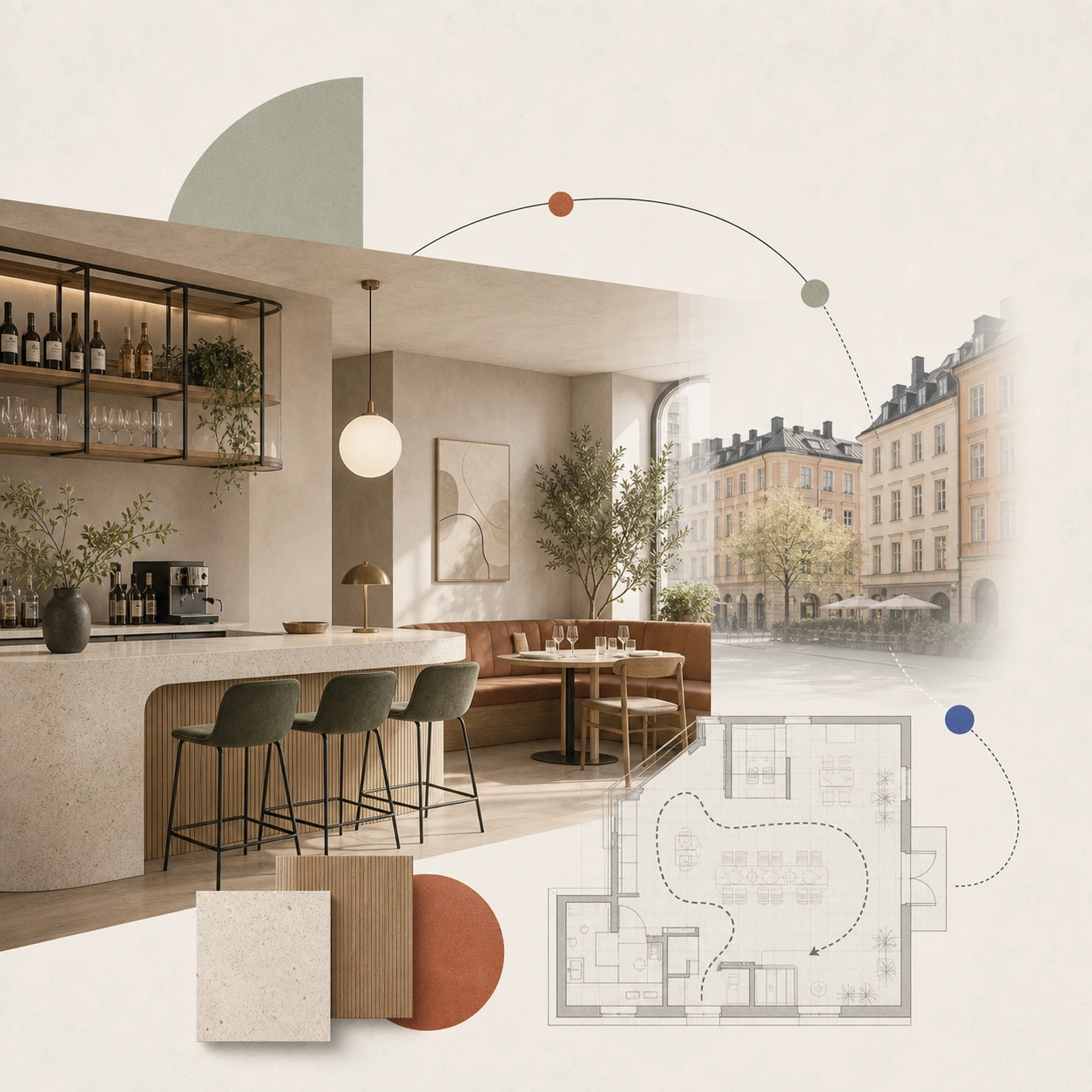 Restauranginredning i Stockholm: kostnader, bygglov och vad som faktiskt påverkar omsättningen
