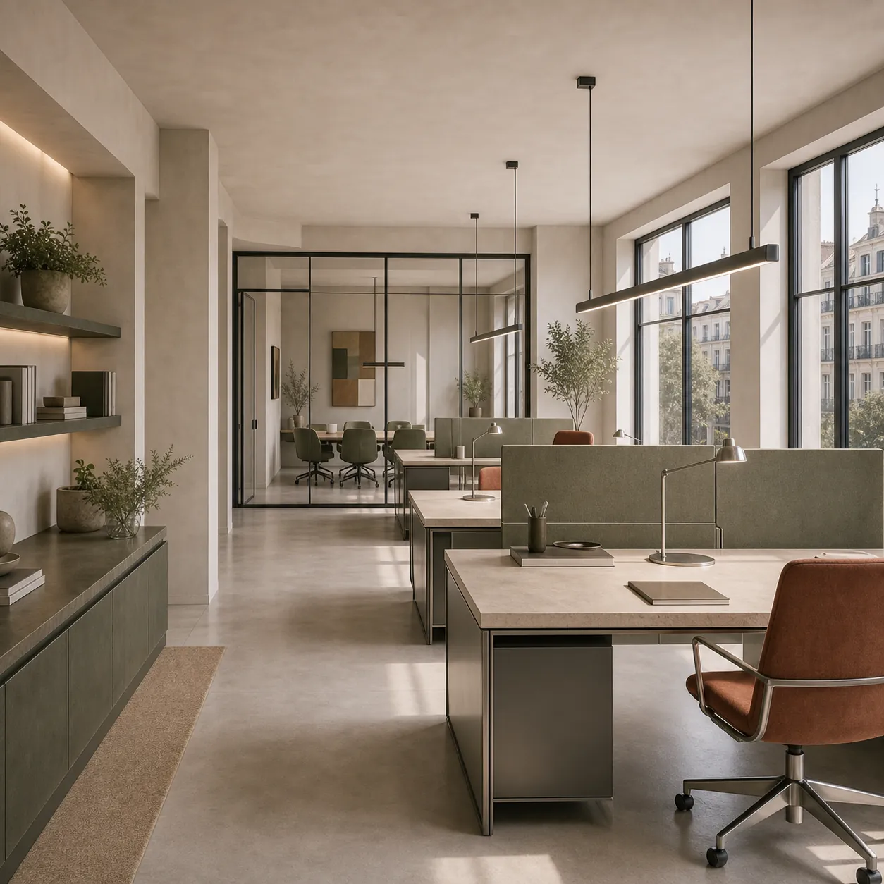 Kontors- och coworkingdesign