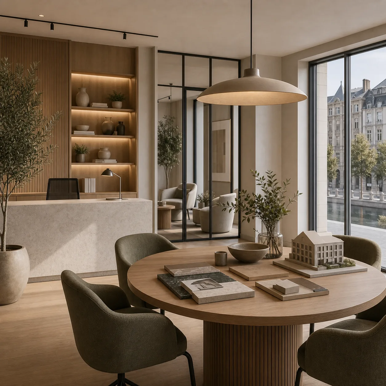 Design för mäklarkontor och fastighetsrådgivning
