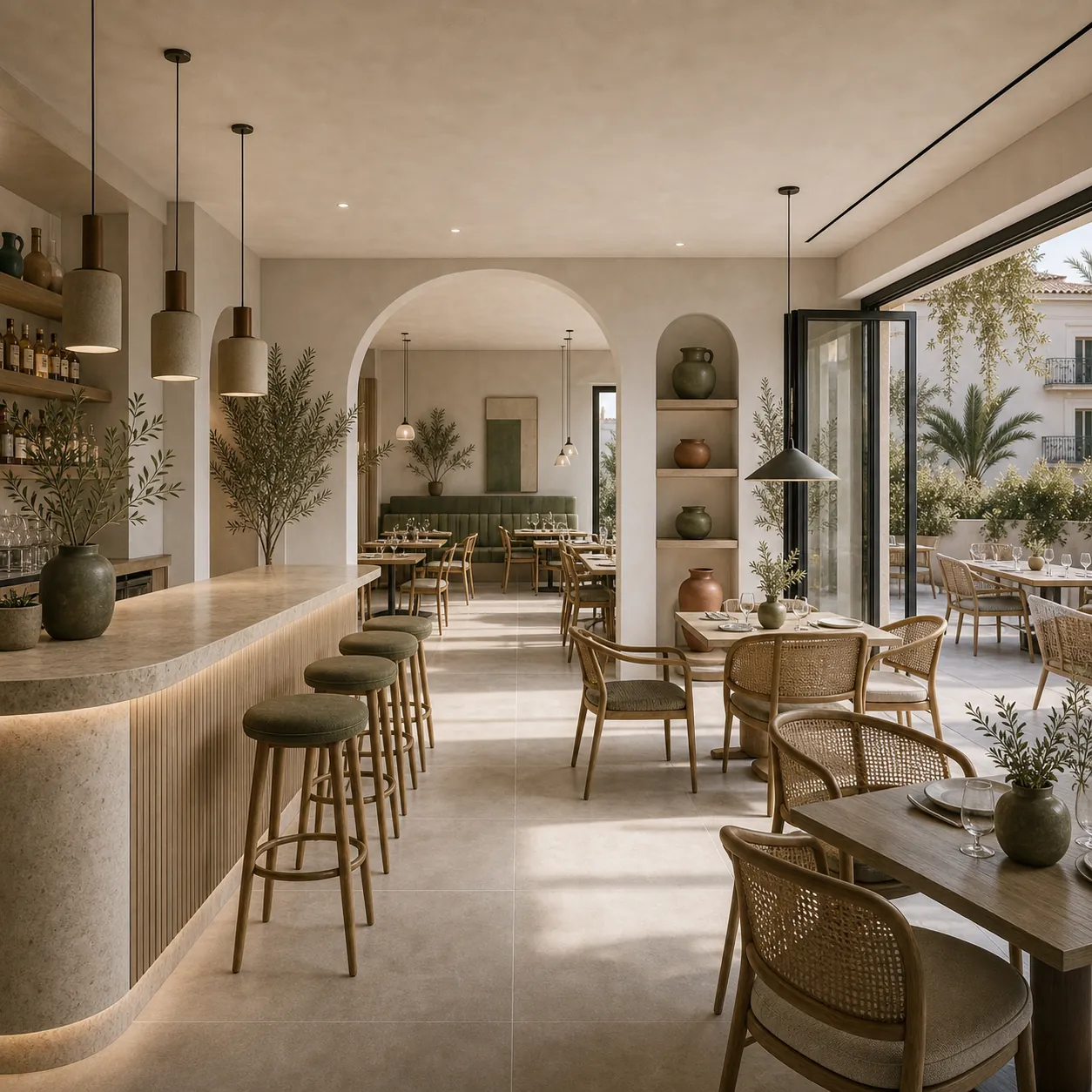 Restaurang- och bardesign