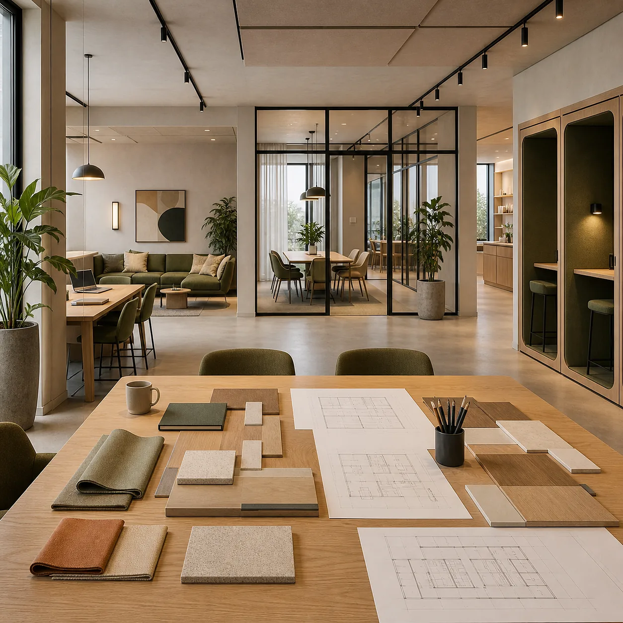 Workplace strategy för kontor och coworking
