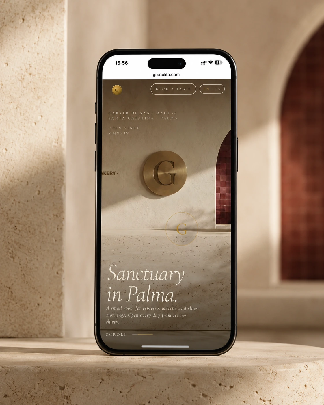 En upplevelse byggd för mobilen