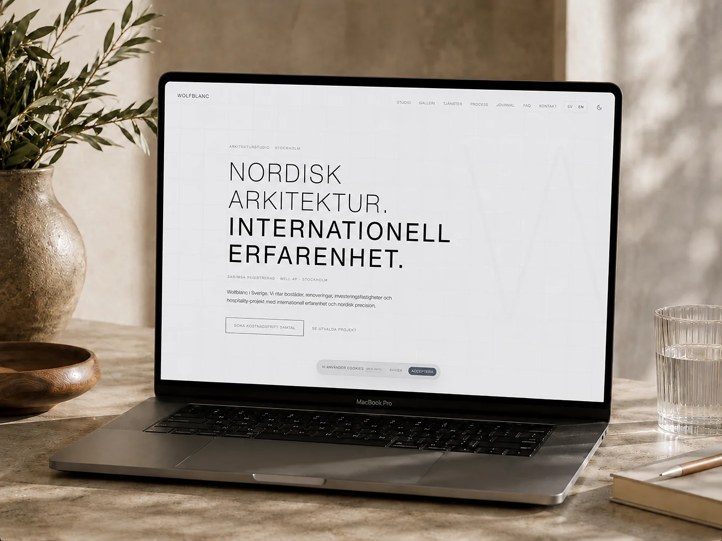 Wolfblanc Architects: digital identitet