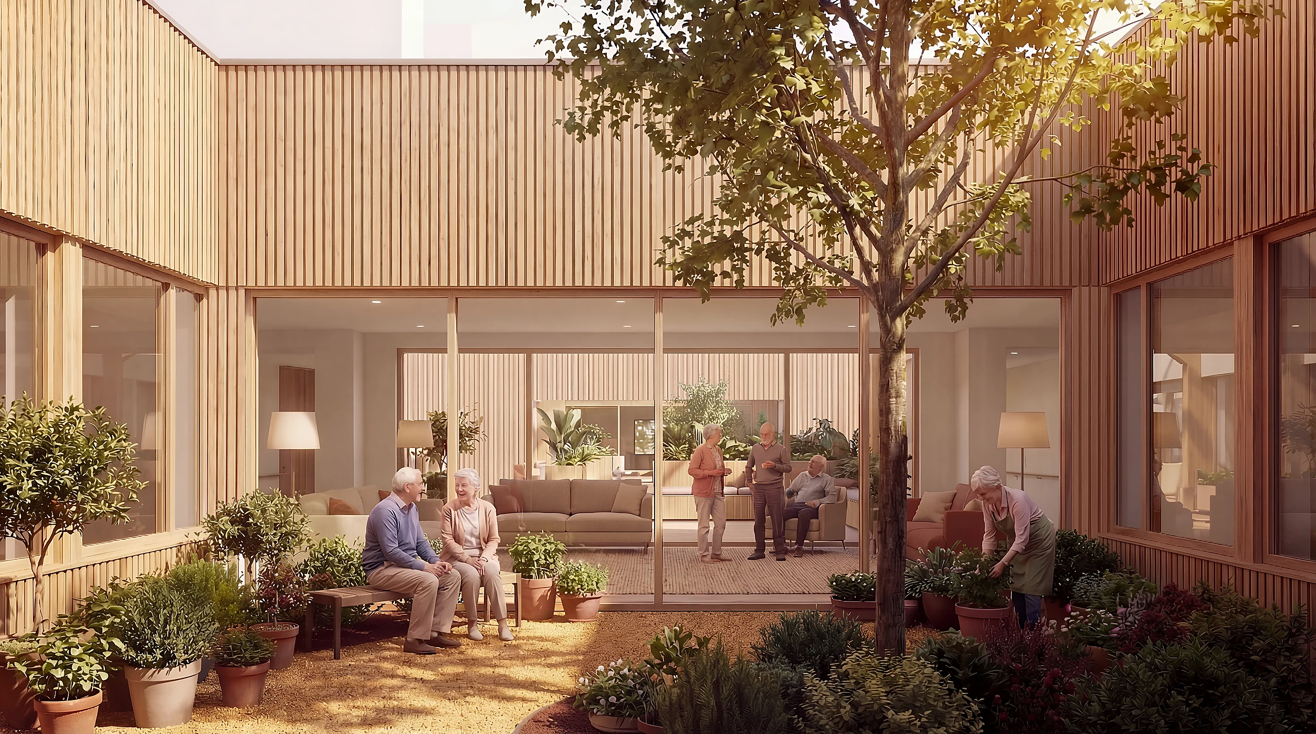 Senior Coliving: boendemiljö och platsidentitet