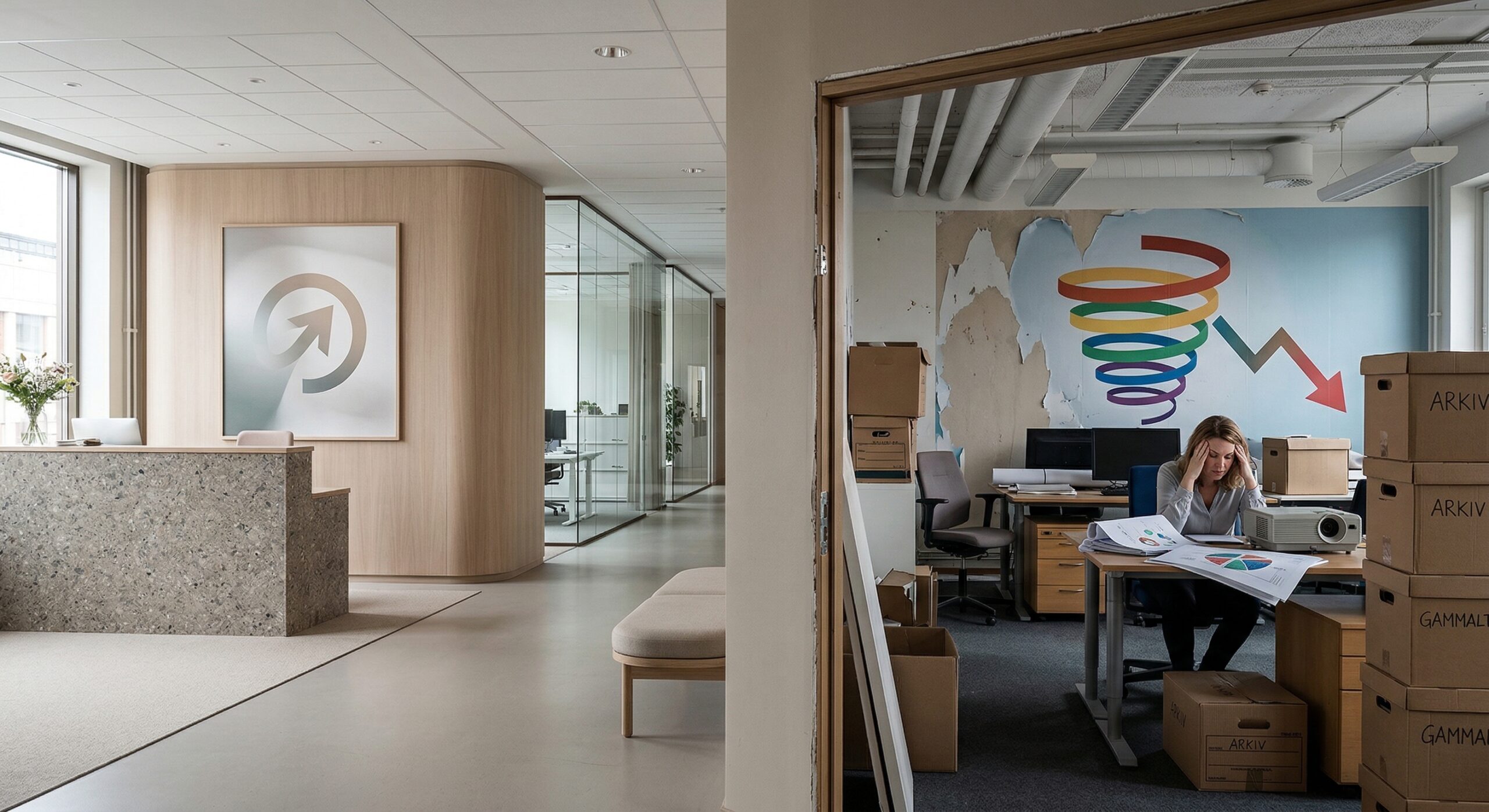 When branding and interior design say different things and what it costs your company