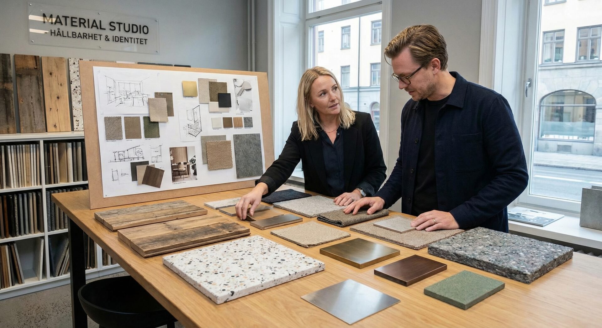 Materialval i kommersiell inredning – hållbara material för lokaler