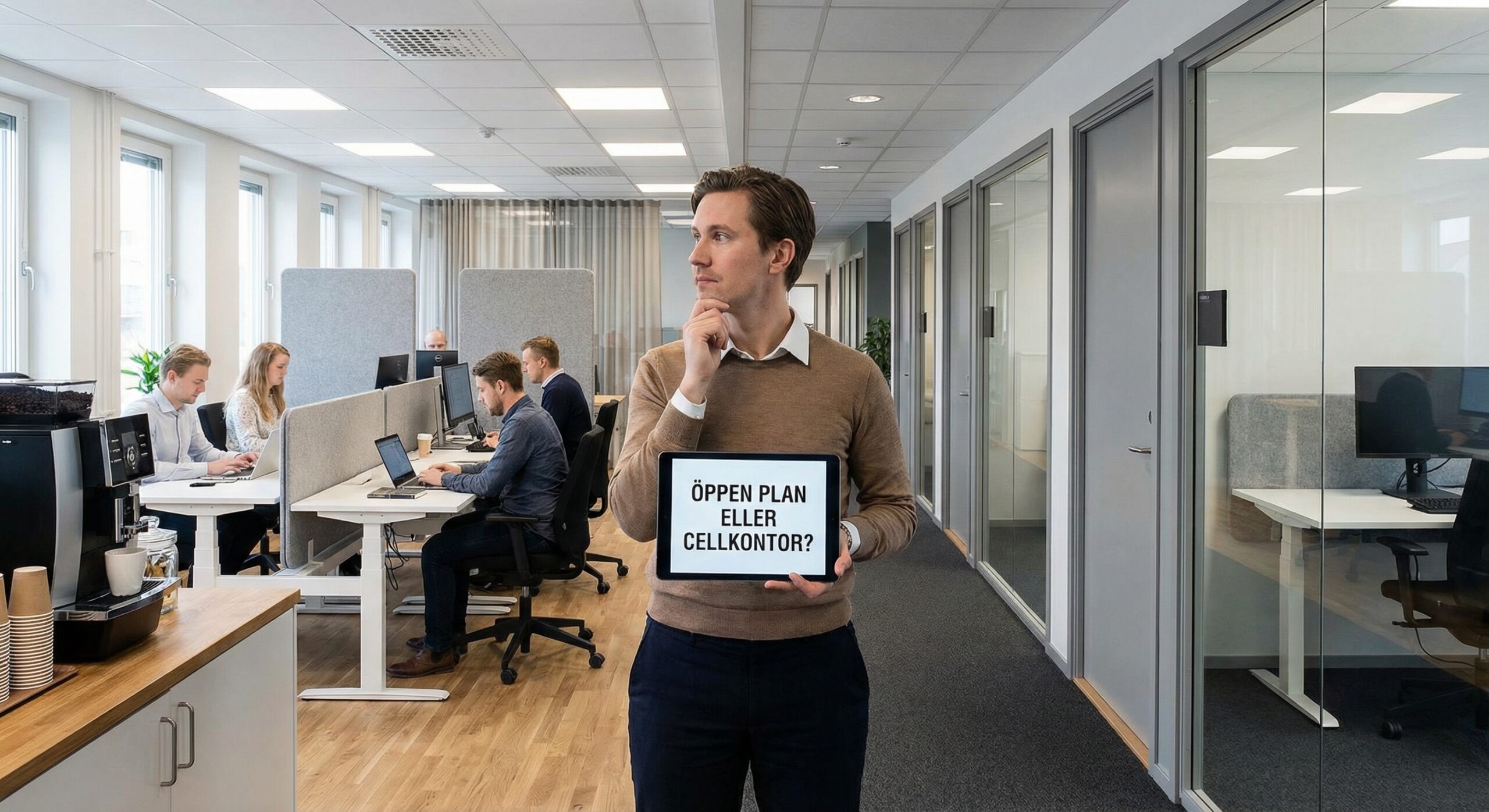 Öppen kontorsplan eller cellkontor – vilket fungerar egentligen för ditt bolag?
